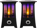 PIC Solar Bug Zapper Patio Lantern - Cordless 2-in-1 Lighting