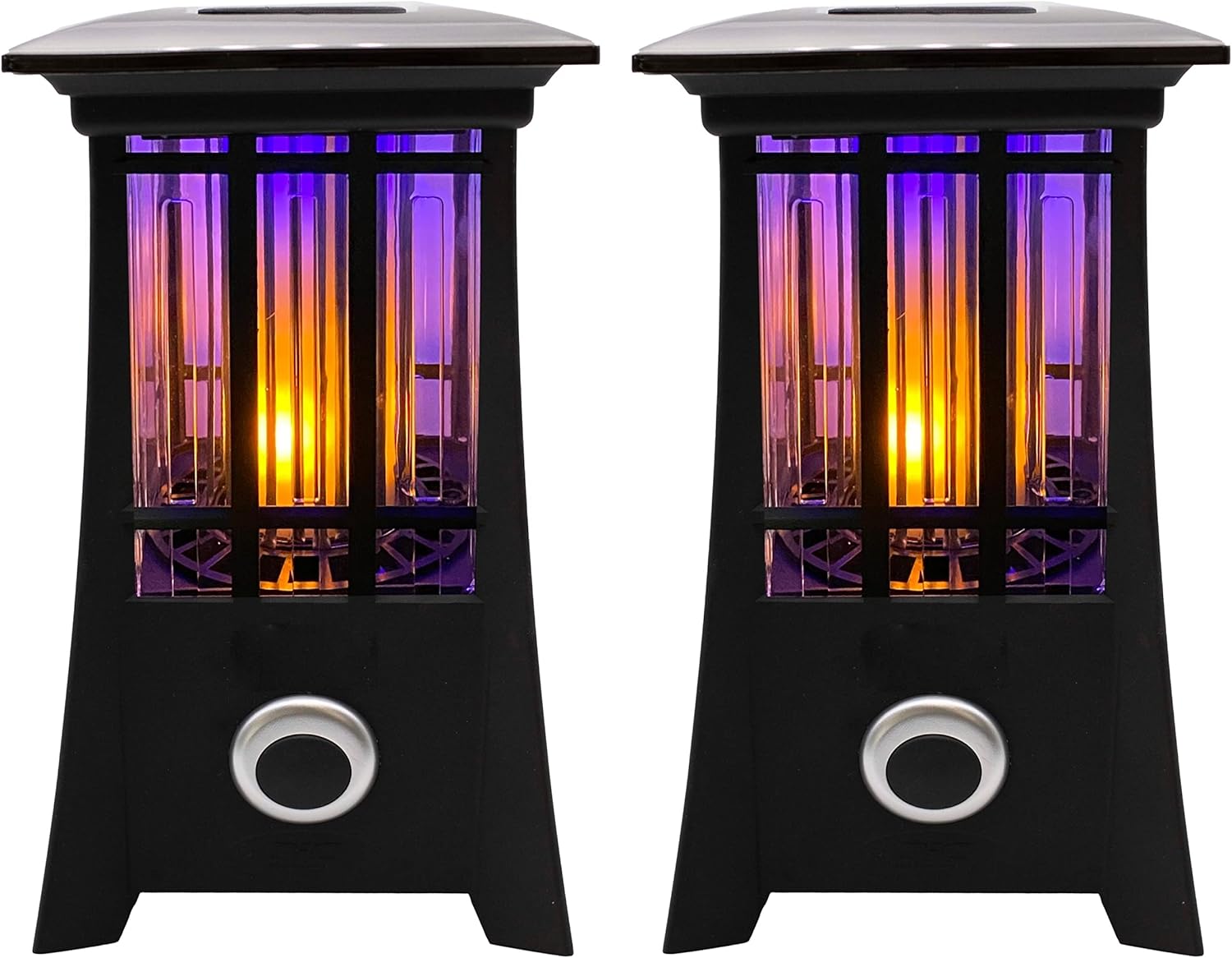 PIC Solar Bug Zapper Lantern with 600V Zapping Grid for Outdoors
