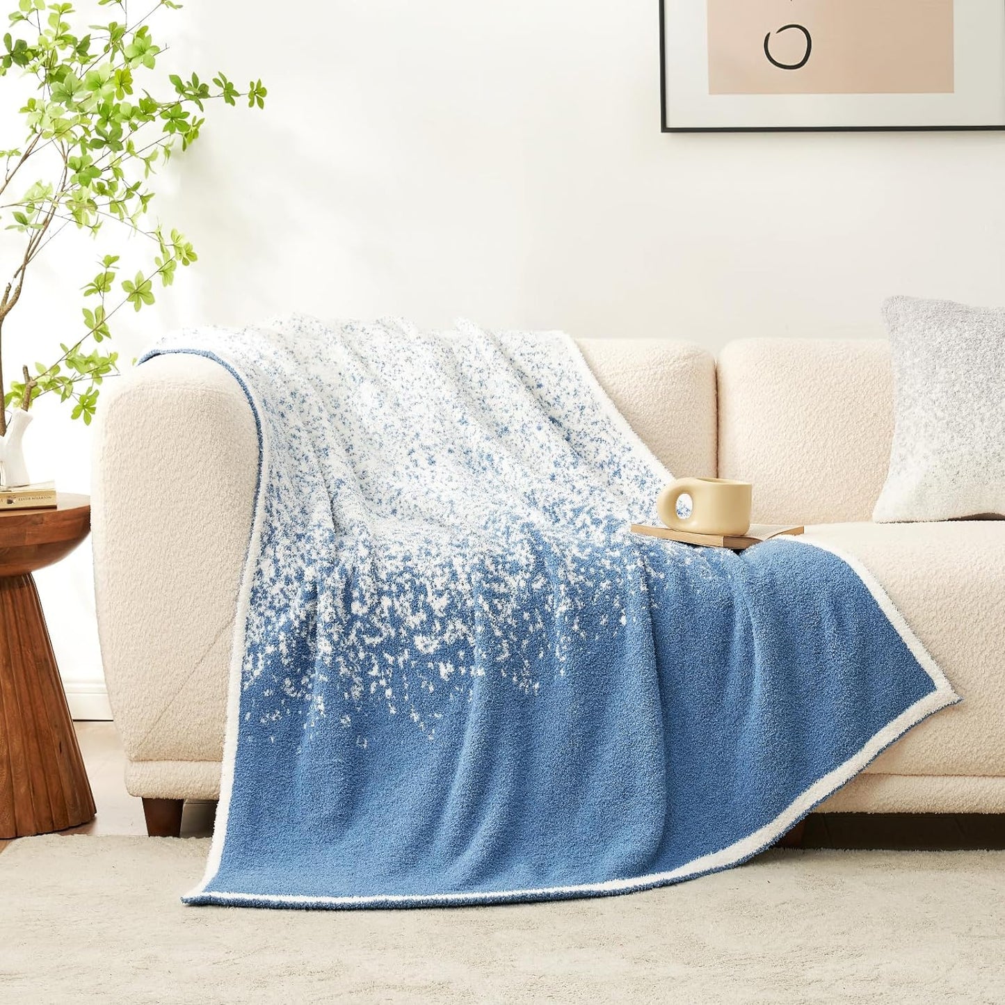 Snuggle Sac Blue Blanket Twin Size for Cozy Comfort and Style