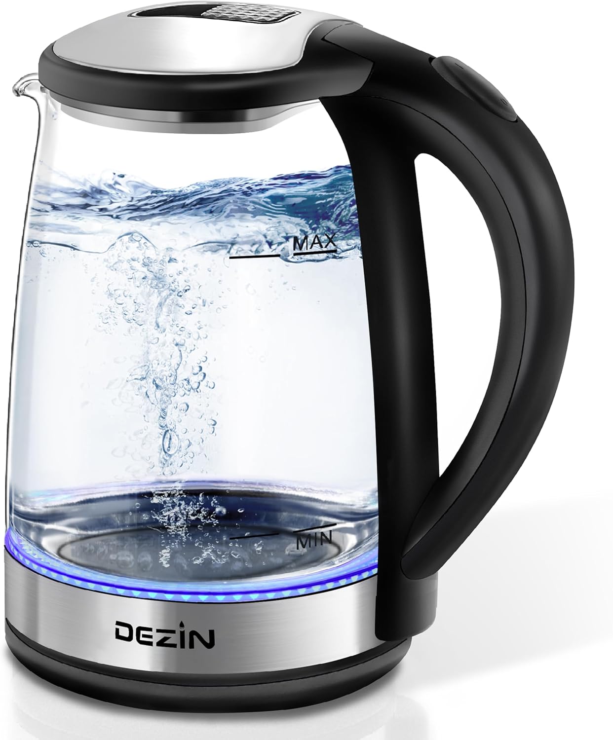 DEZIN Fast Boil Glass Electric Kettle
