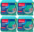 O-Cedar Scrunge Multi-Use Scrub Sponge 6 Count (Pack of 4) - Thick