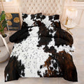 Cow Print Comforter Set Full - 5PCS Cow Print Bedding in a Bag