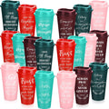 40 Pack Christian Gifts for Men Women Reusable Bible Verse Tumblers