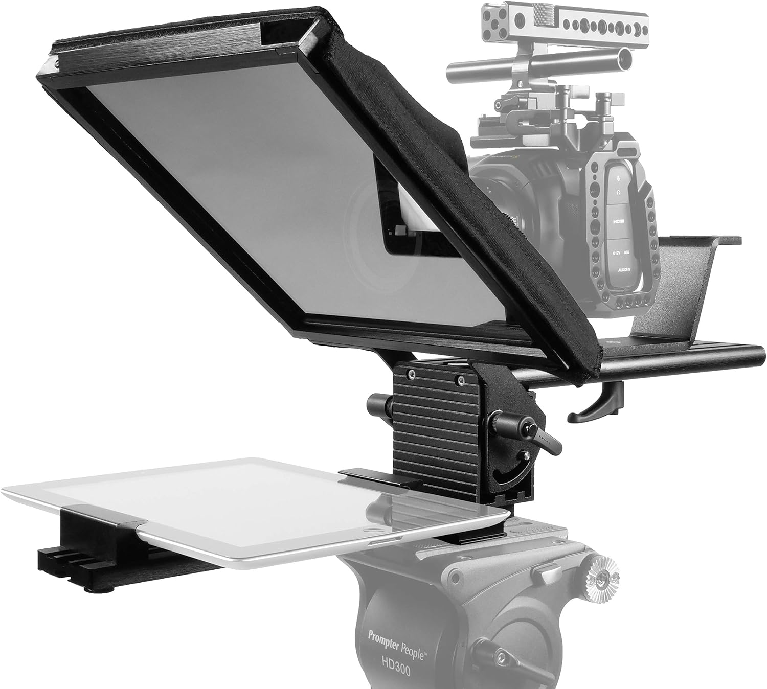 Prompter Pal 10in Teleprompter for iPad and Surface Tablets