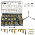 621Pcs Nuts and Bolts Assortment Kit SAE Grade 8 - Heavy Duty Fastener