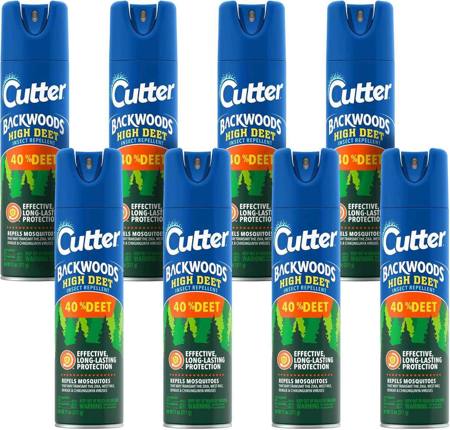 Cutter Backwoods High DEET Insect Repellent for Outdoor Adventures
