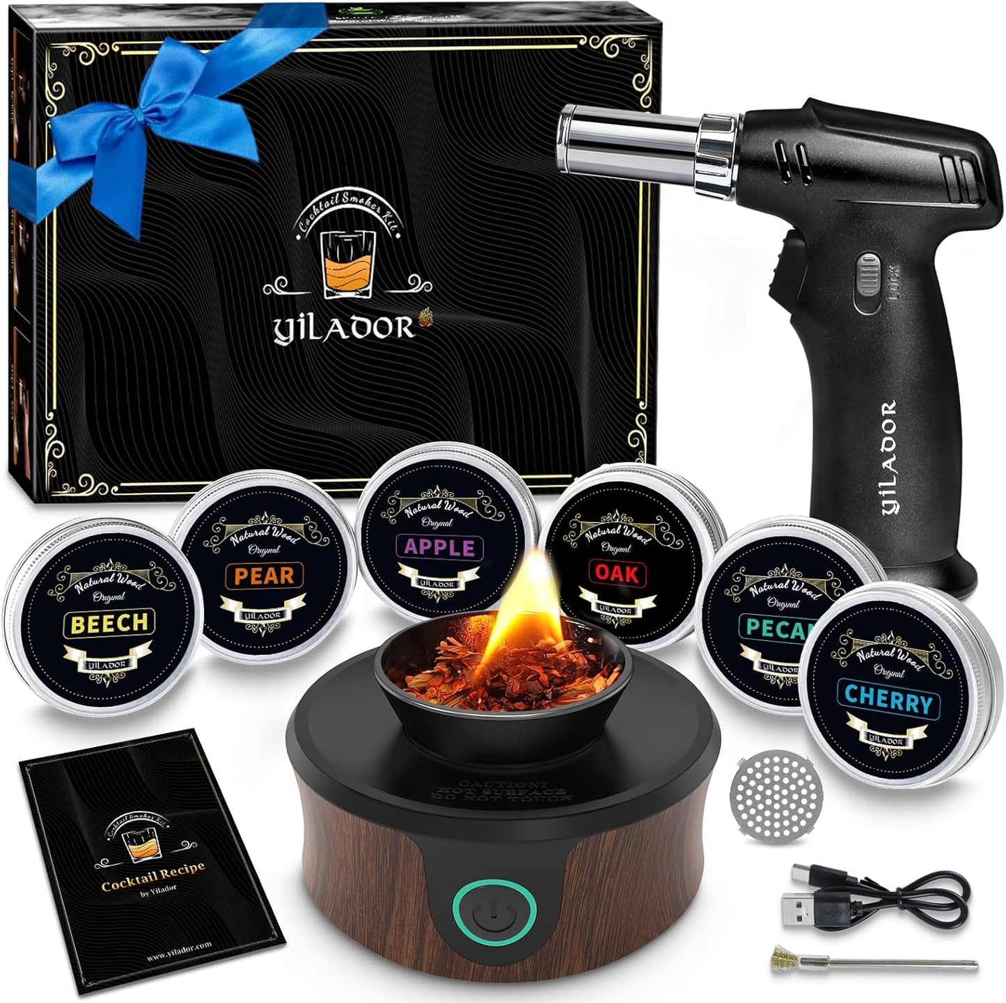 Whiskey Smoker Kit for Perfect Cocktails
