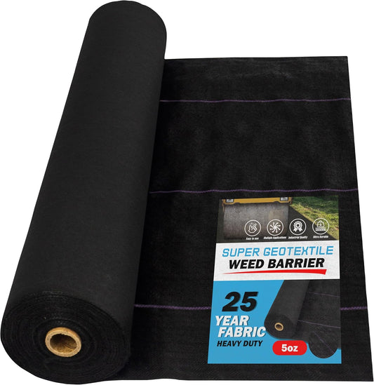 Professional 5oz Geotextile Weed Barrier Fabric for Landscaping