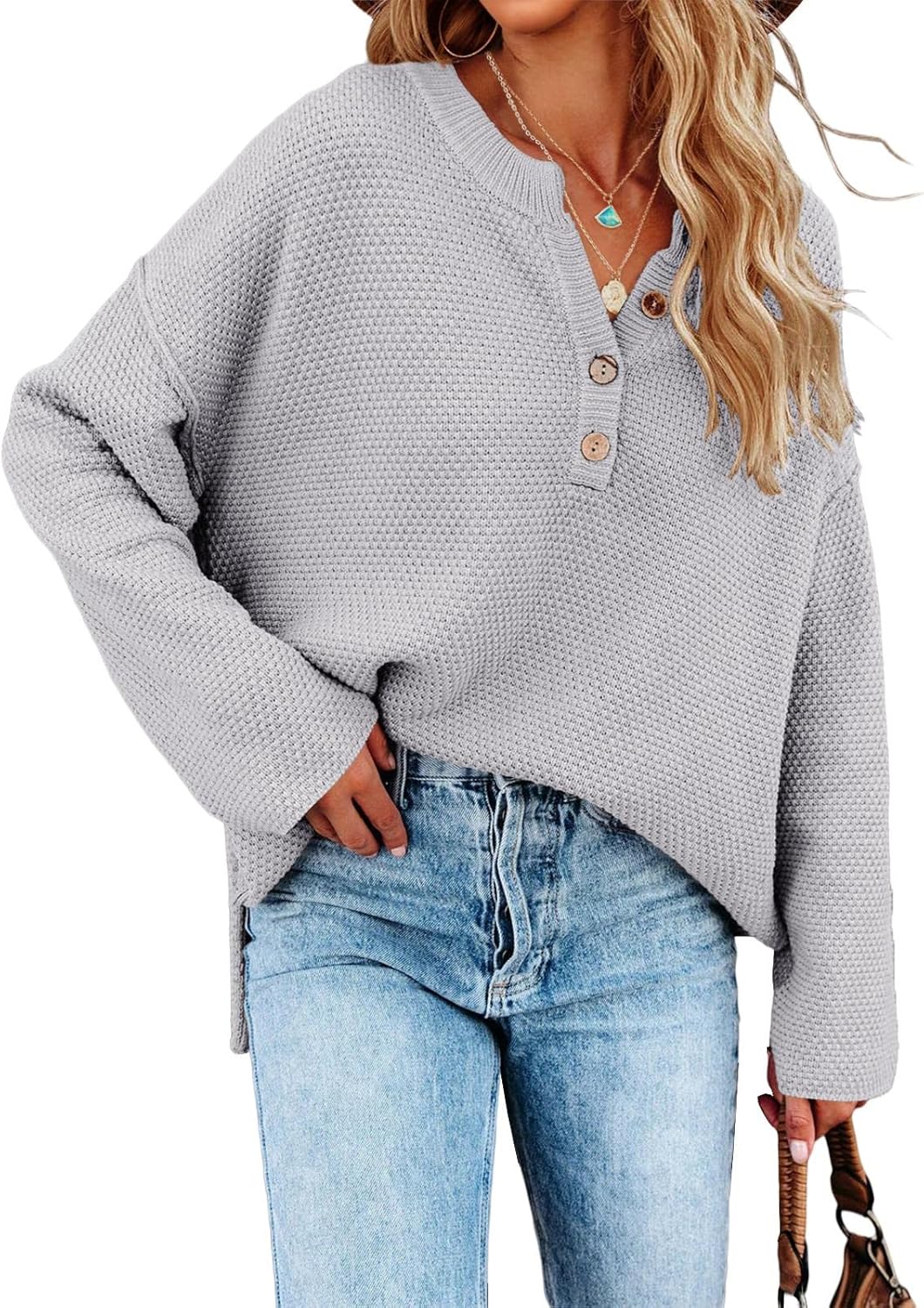 Saodimallsu Women's Oversized Sweaters for Cozy Style