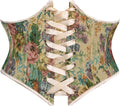 Scarlet Darkness Underbust Corset Belt for Women - Floral Lace-Up