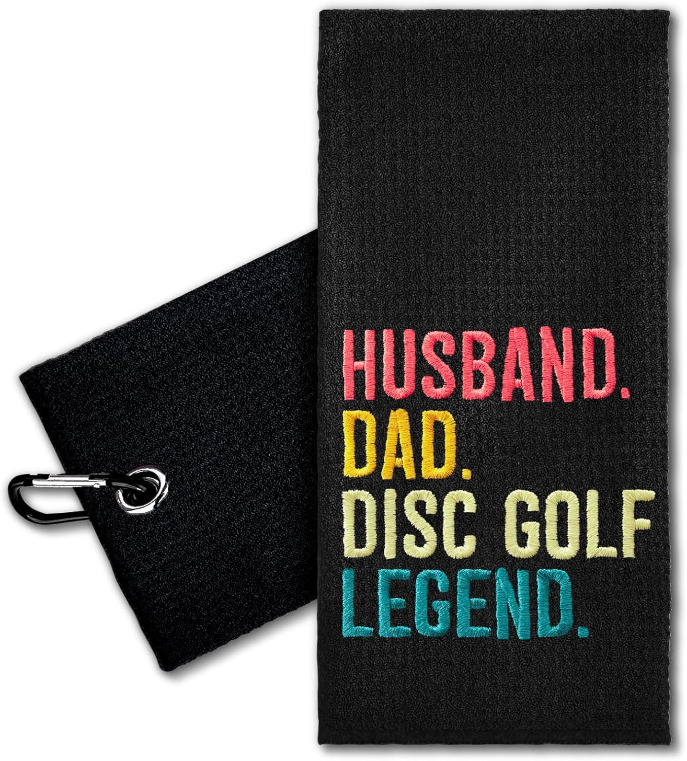 ERHACHAIJIA Disc Golf Legend Towel: Fun Men's Gift 