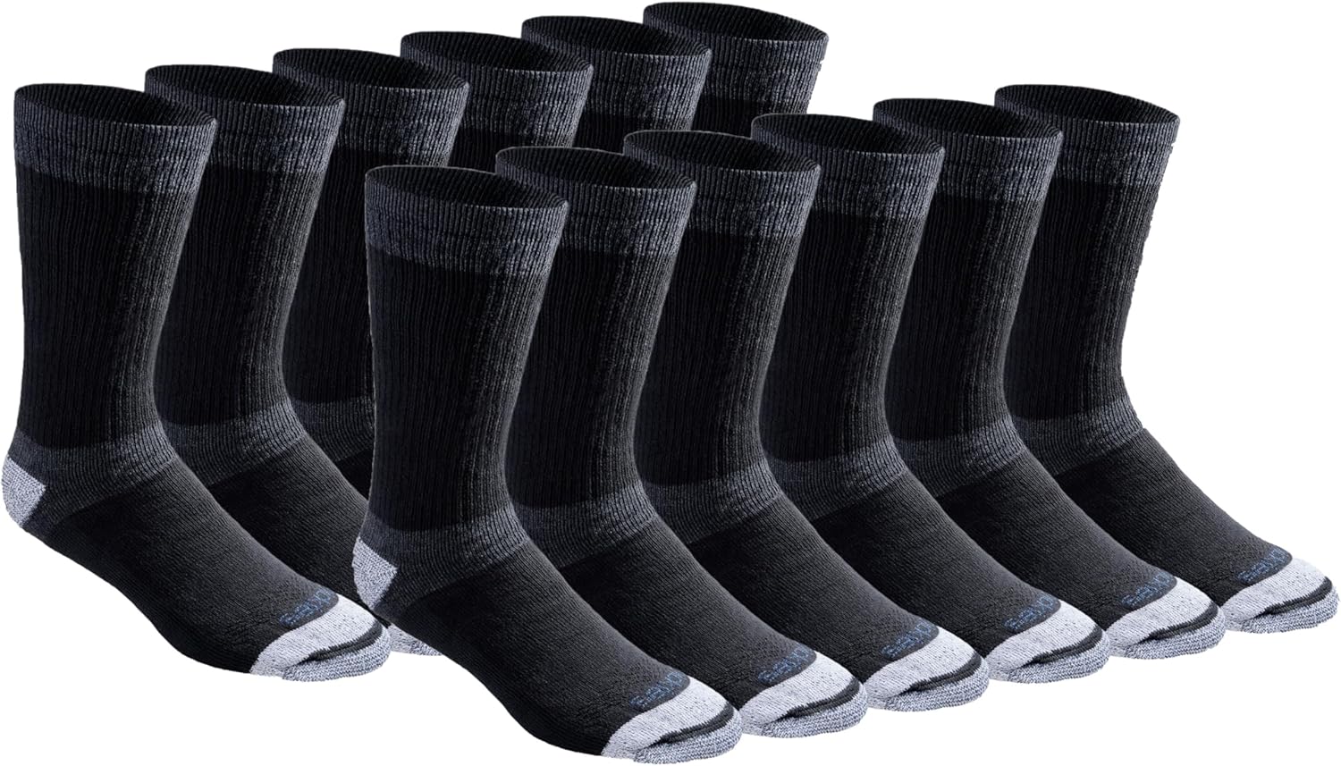 Dickies Men's Dri-tech Max Cushion Crew Socks for Ultimate Comfort