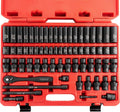 Impact Socket Set 3/8 Drive 67-Piece - Durable Garage Kit