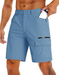 MAGCOMSEN Men's Hiking Cargo Shorts 9ft Quick Dry Lightweight stretchy