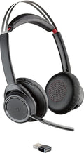 Poly Voyager Focus UC with Charge Stand Teams Version - Clear Audio