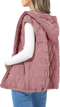 PRETTYGARDEN Womens Hooded Puffer Vest - Cozy Layering Staple