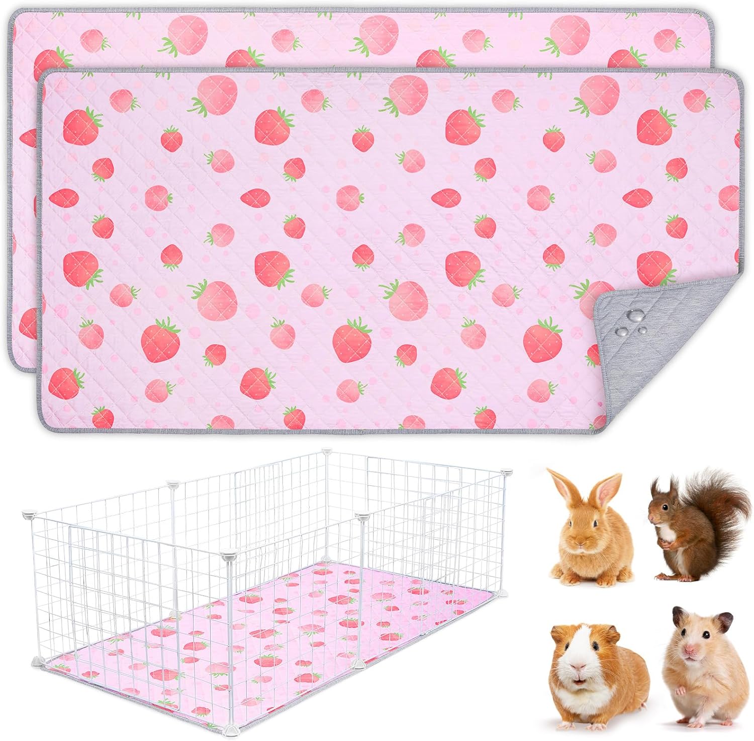 Washable Guinea Pig Bedding for Clean and Cozy Cages