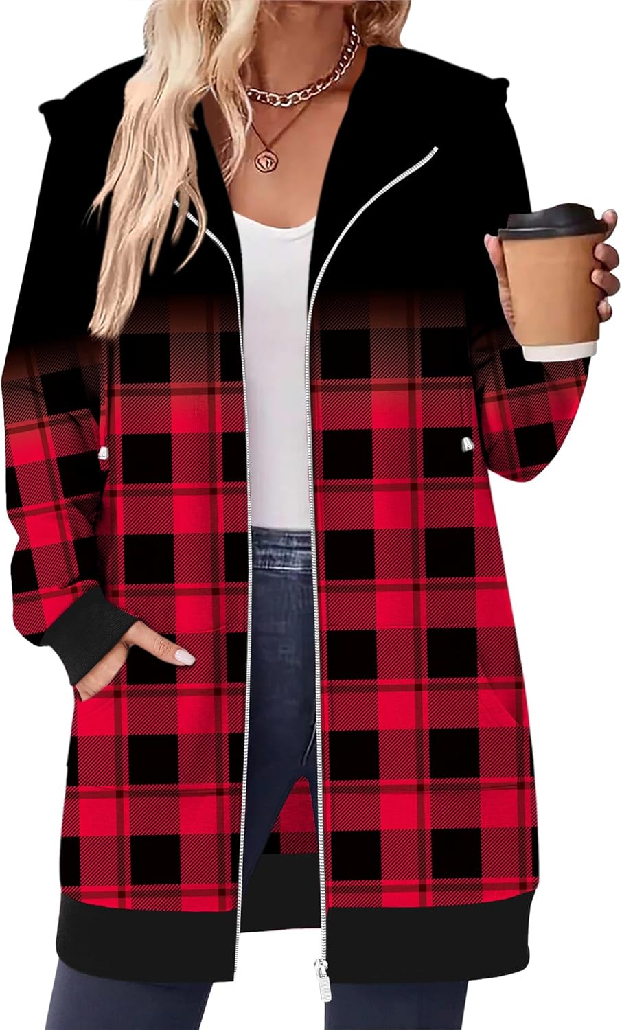 Zeagoo Women's Zip Up Hoodies for Fall and Winter Comfort