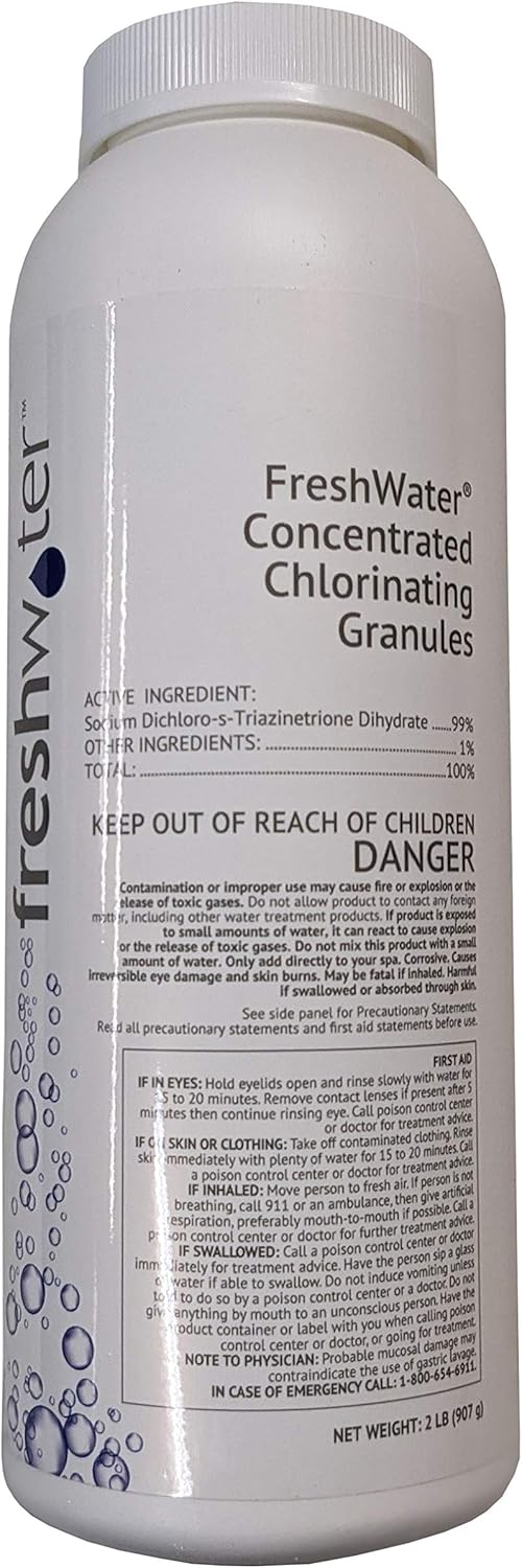 Hot Spring Concentrated Chlorinating Granules for Freshwater Pools