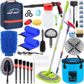 Car Wash Detailing Kit 44Pc Foam Gun & Mop Set - Complete Wash Kit