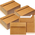 Fainne A2 Kraft Envelopes 800 Pack - Self Adhesive Brown Invitation