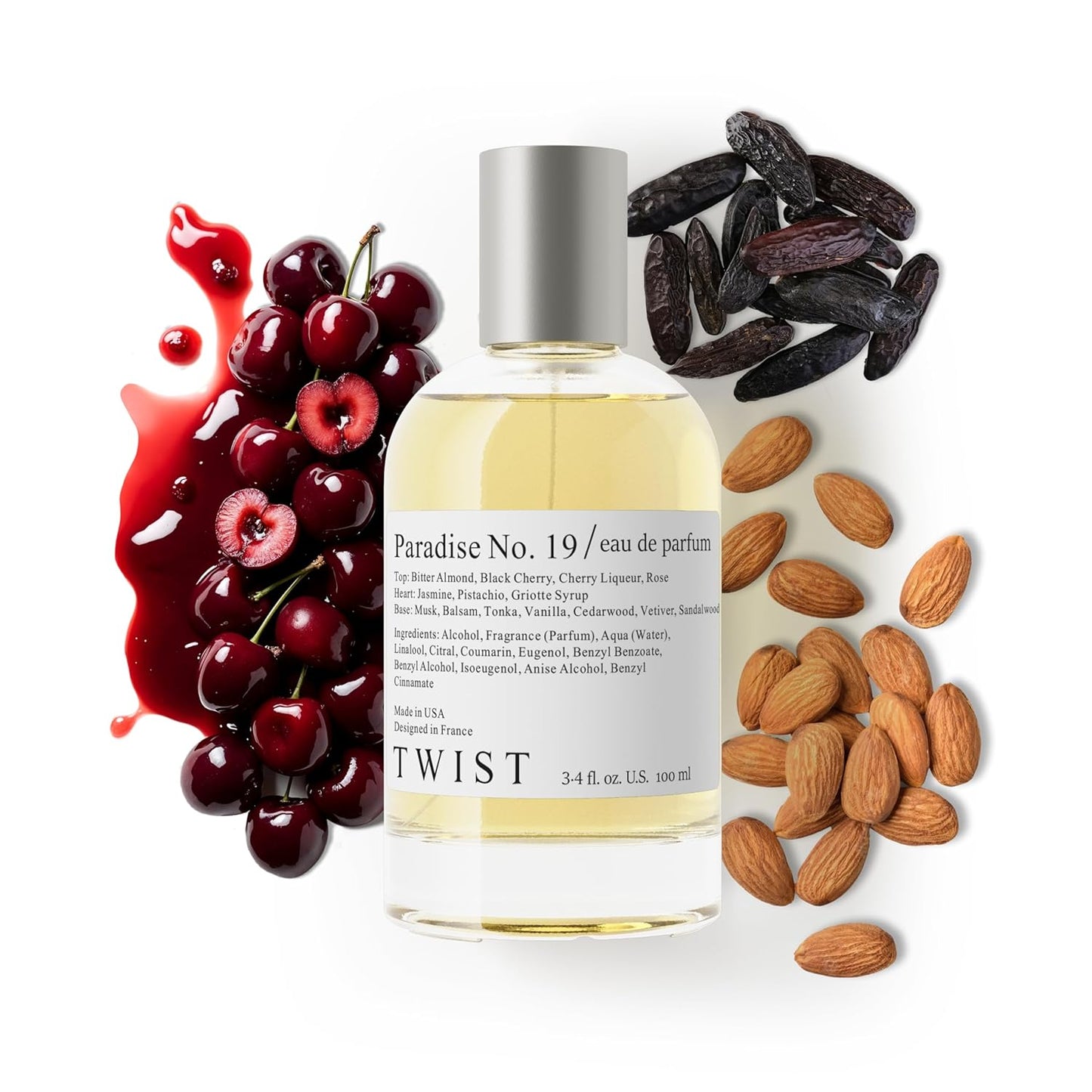 Twist Paradise No. 19 Eau De Parfum for Unisex Long-Lasting