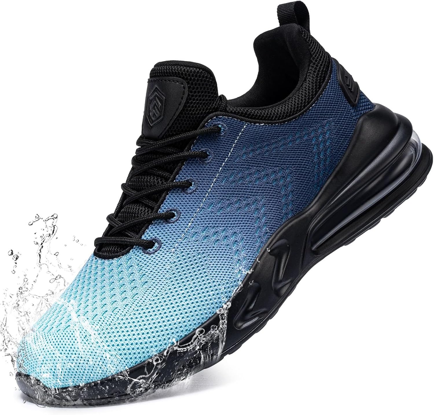 LARNMERN Mens Non Slip Work Shoes for Comfort and Durability