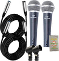 Fat Toad Handheld Dynamic Mics 2-Pack - Live ResponsePRO