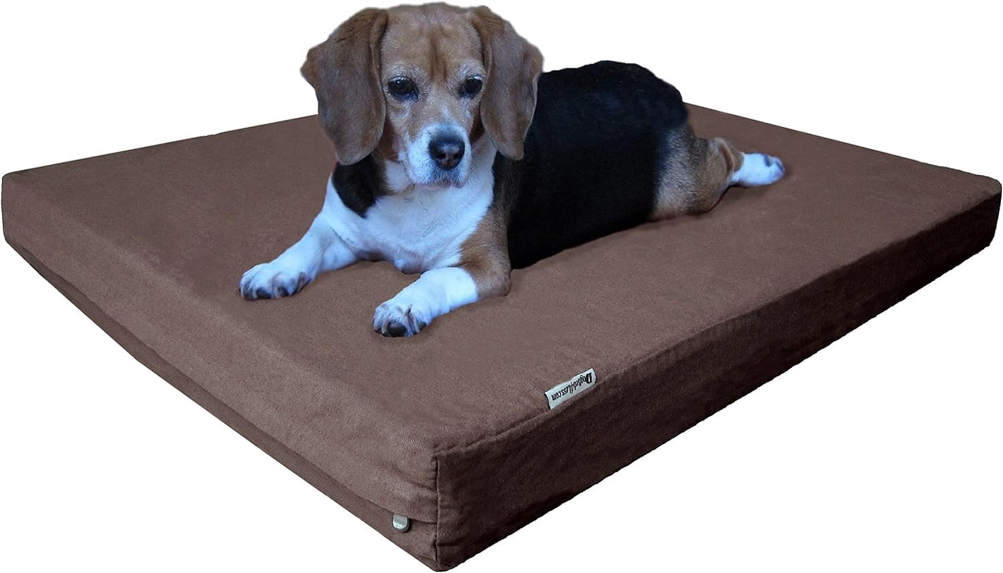 Large Orthopedic Memory Foam Dog Bed for Comfort and Support