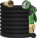 50ft Expandable Garden Hose with 10-Function Nozzle - Lightweight