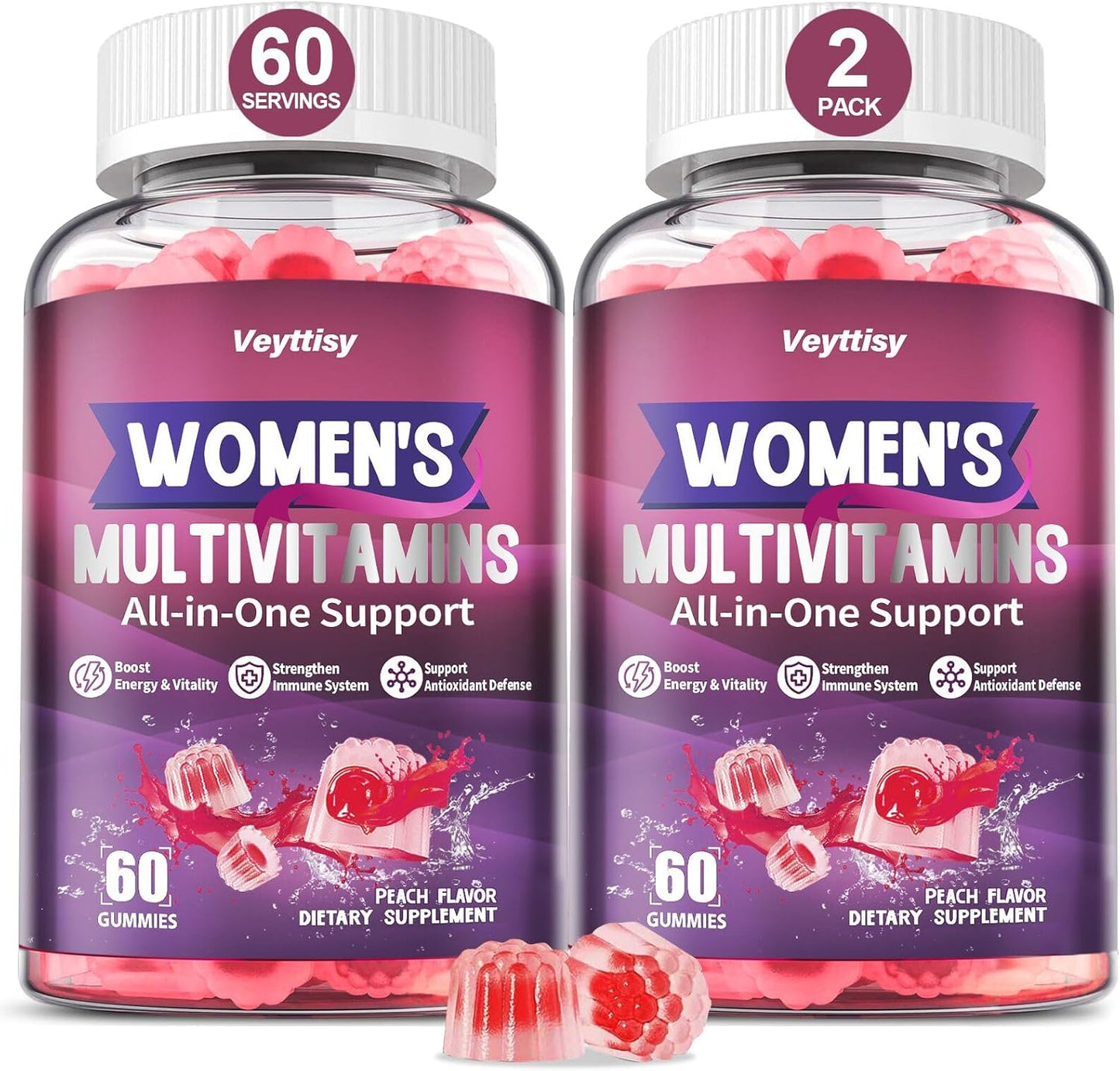 Methylated Multivitamin Gummy for Women - Boost Energy & Immunity