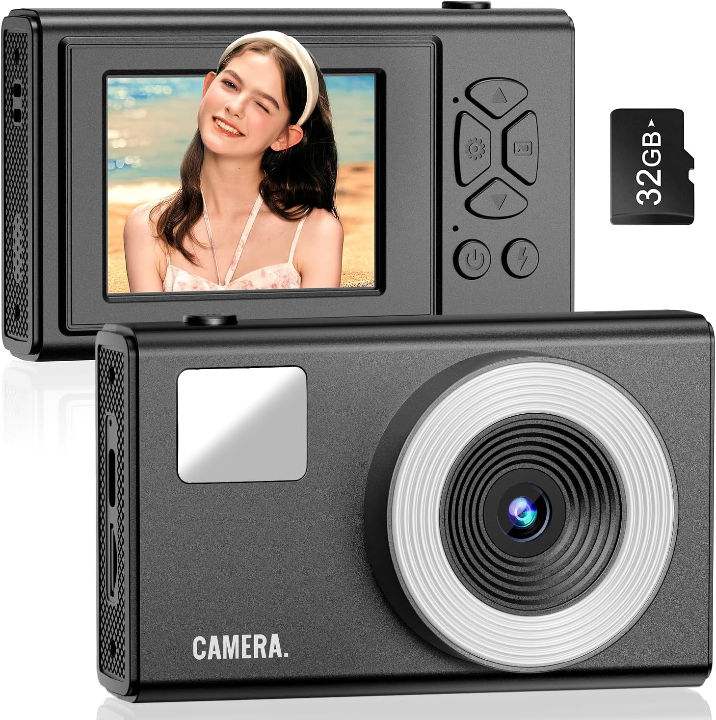 CIMELR 48MP UHD 4K Vlogging Camera - Perfect for Kids