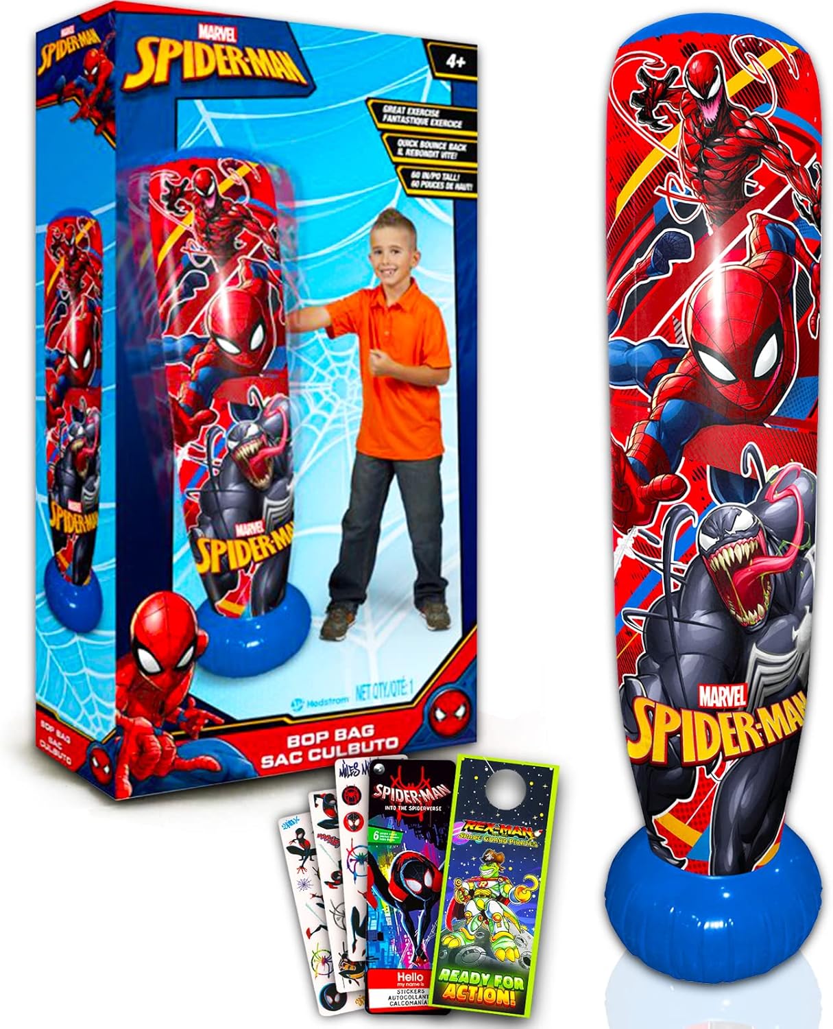 Spiderman Bop Bag Bundle for Outdoor Fun