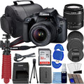 Canon EOS 4000D / Rebel T100 DSLR Camera Bundle - Starter DSLR Kit