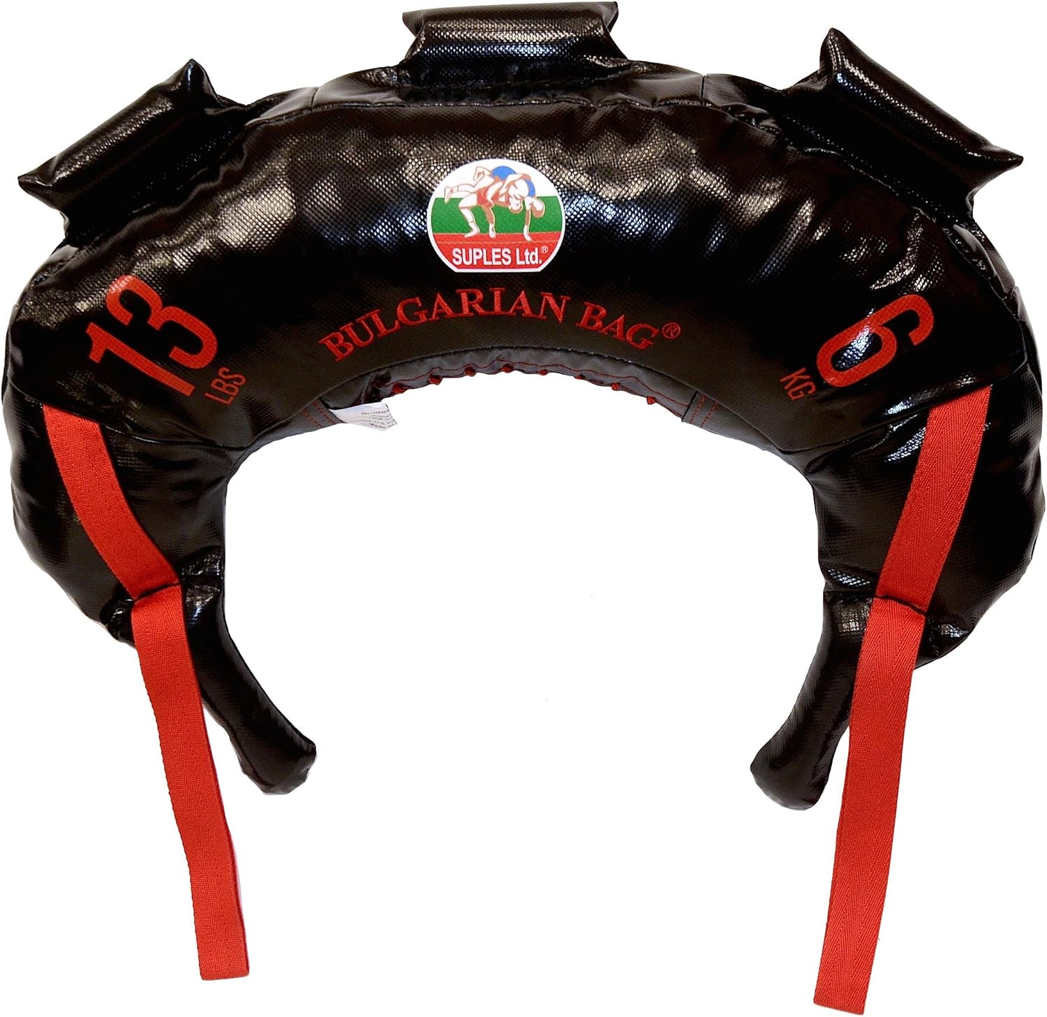 Bulgarian Bag Original Black Vinyl for Wrestling and Fitness