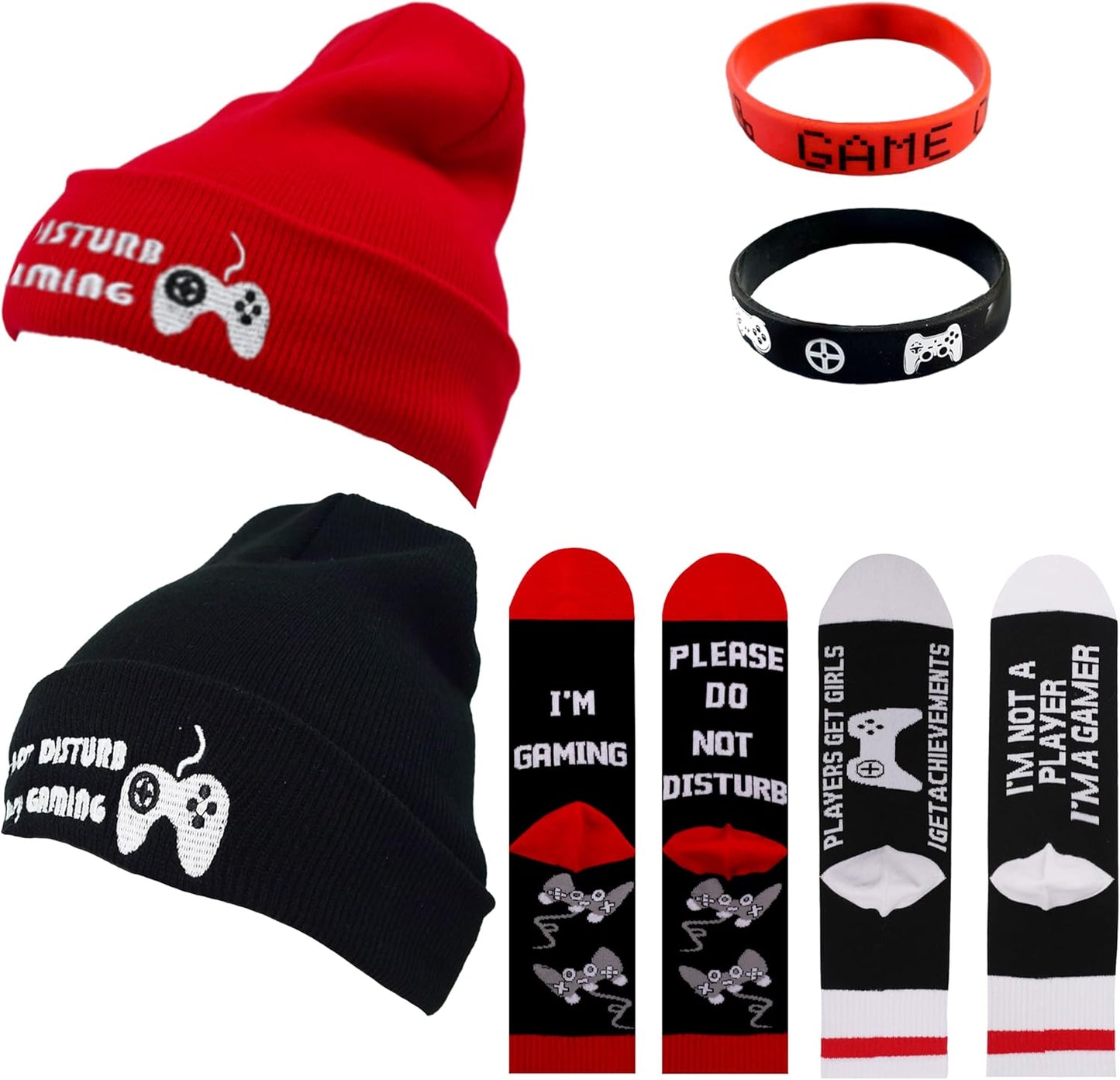 Gaming Beanie & Socks Set - Perfect for Gamer Dads! 