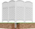 Outdoor Privacy Fence Panels: Hide AC Units & Trash Cans - Mrosaa