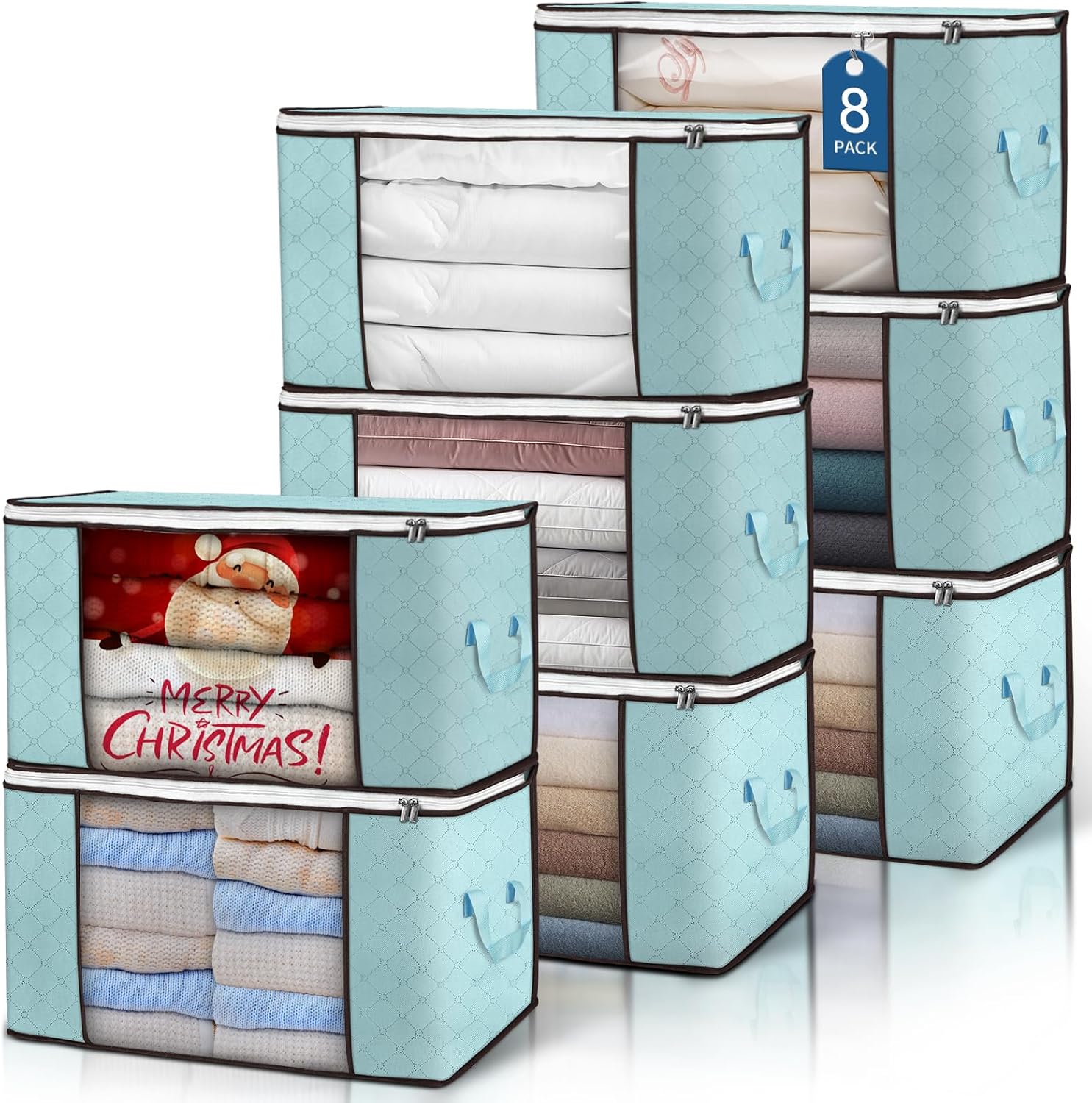 Budding Joy 90L Large Storage Bags for Clothes and Toys