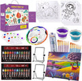 Acrylic Paint Set for Kids 2-Person Kit - Double Creativity