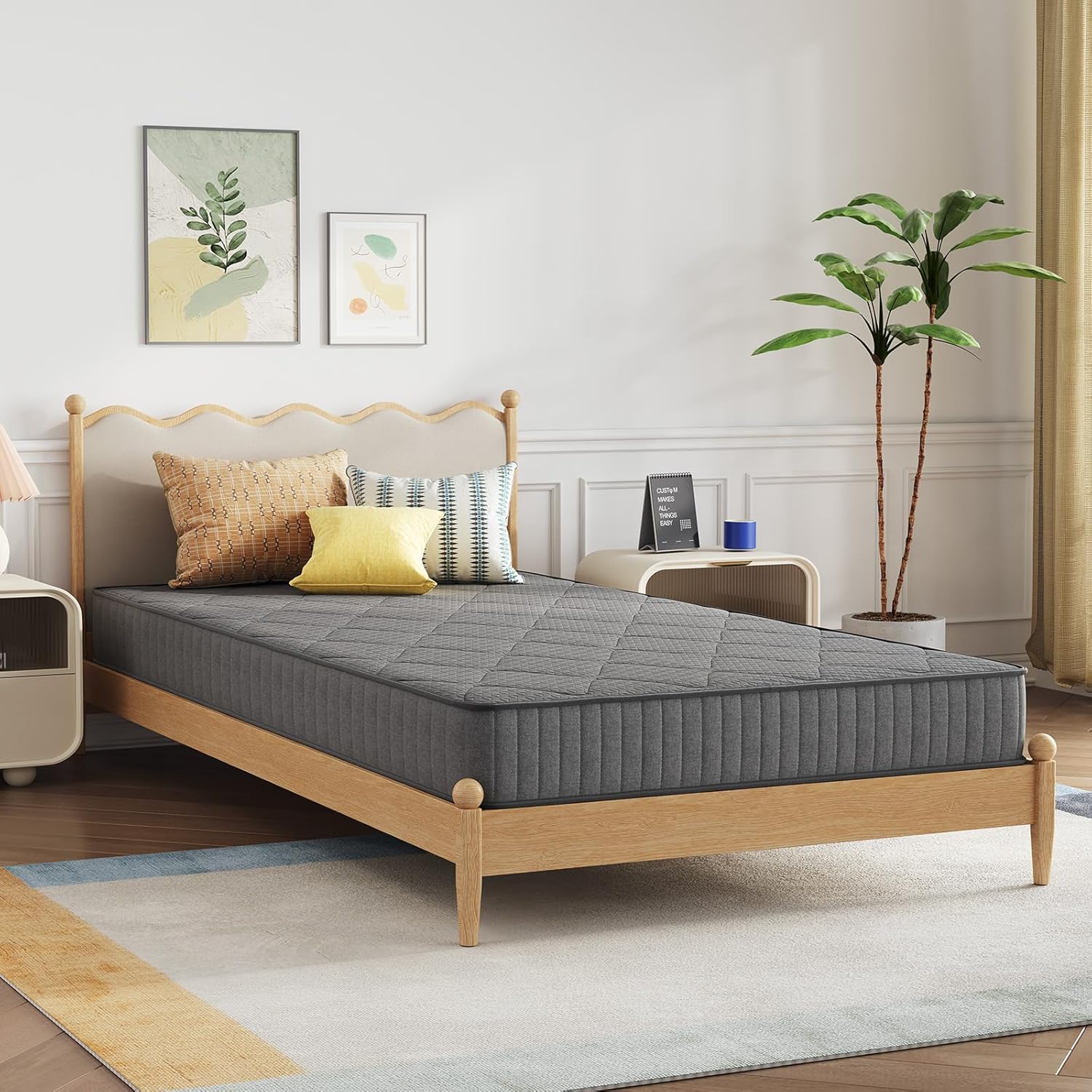 Novilla Full Size Mattress 8 Inch for Back Pain Relief & Comfort
