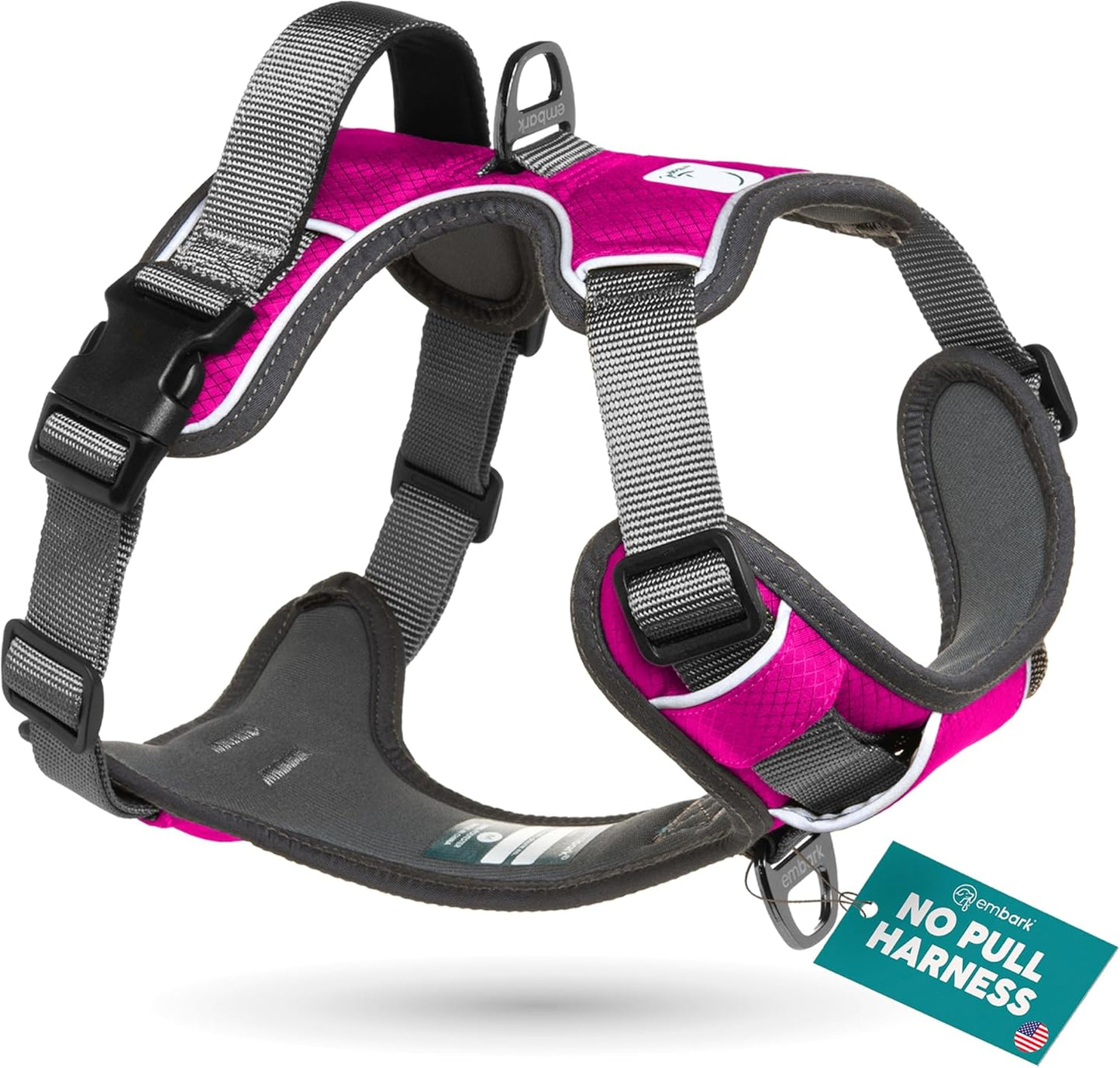 Embark Adventure Dog Harness for Small Dogs with Reflective Trim
