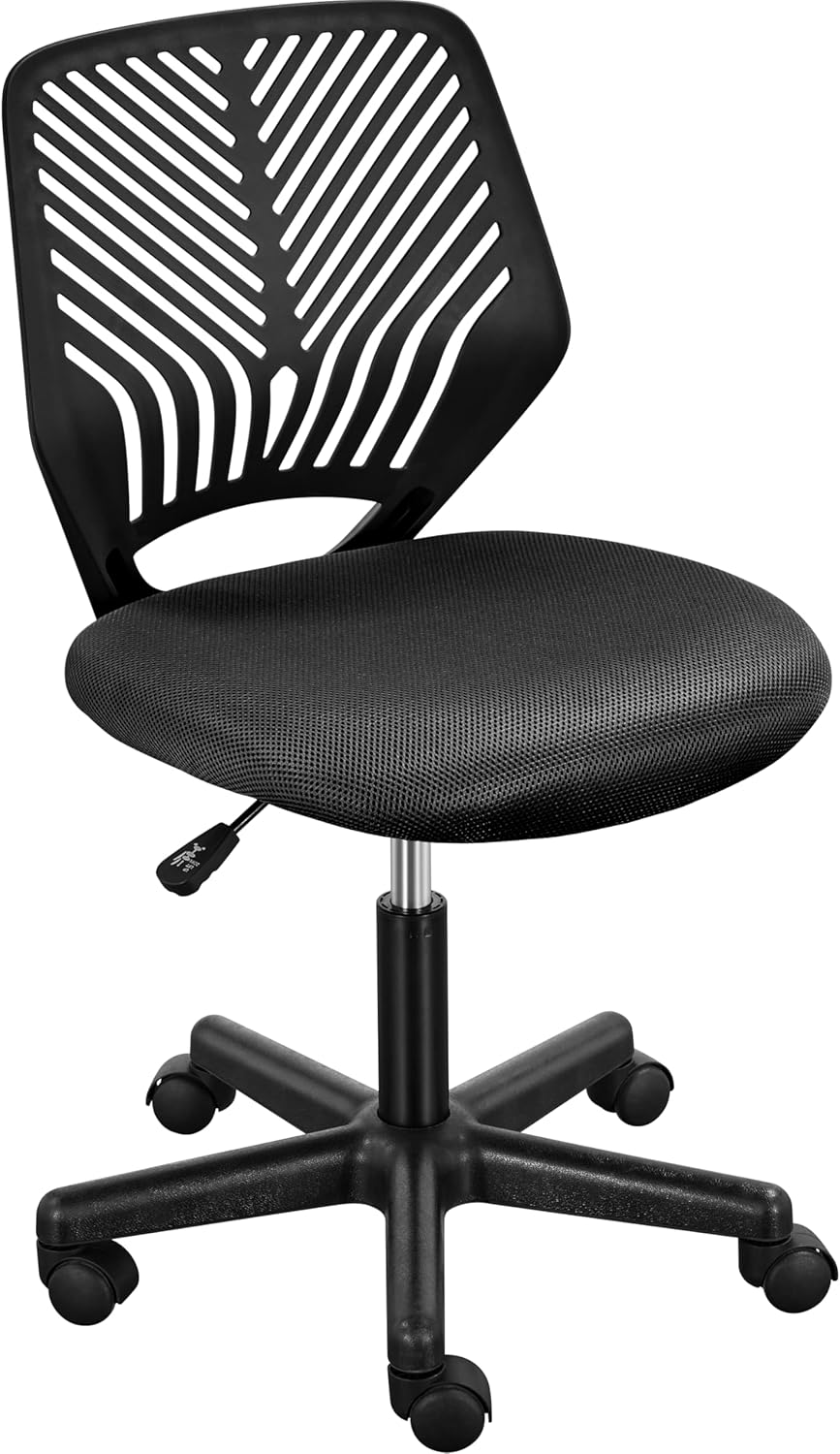 Yaheetech Cute Desk Chair with Lumbar Support for Comfort
