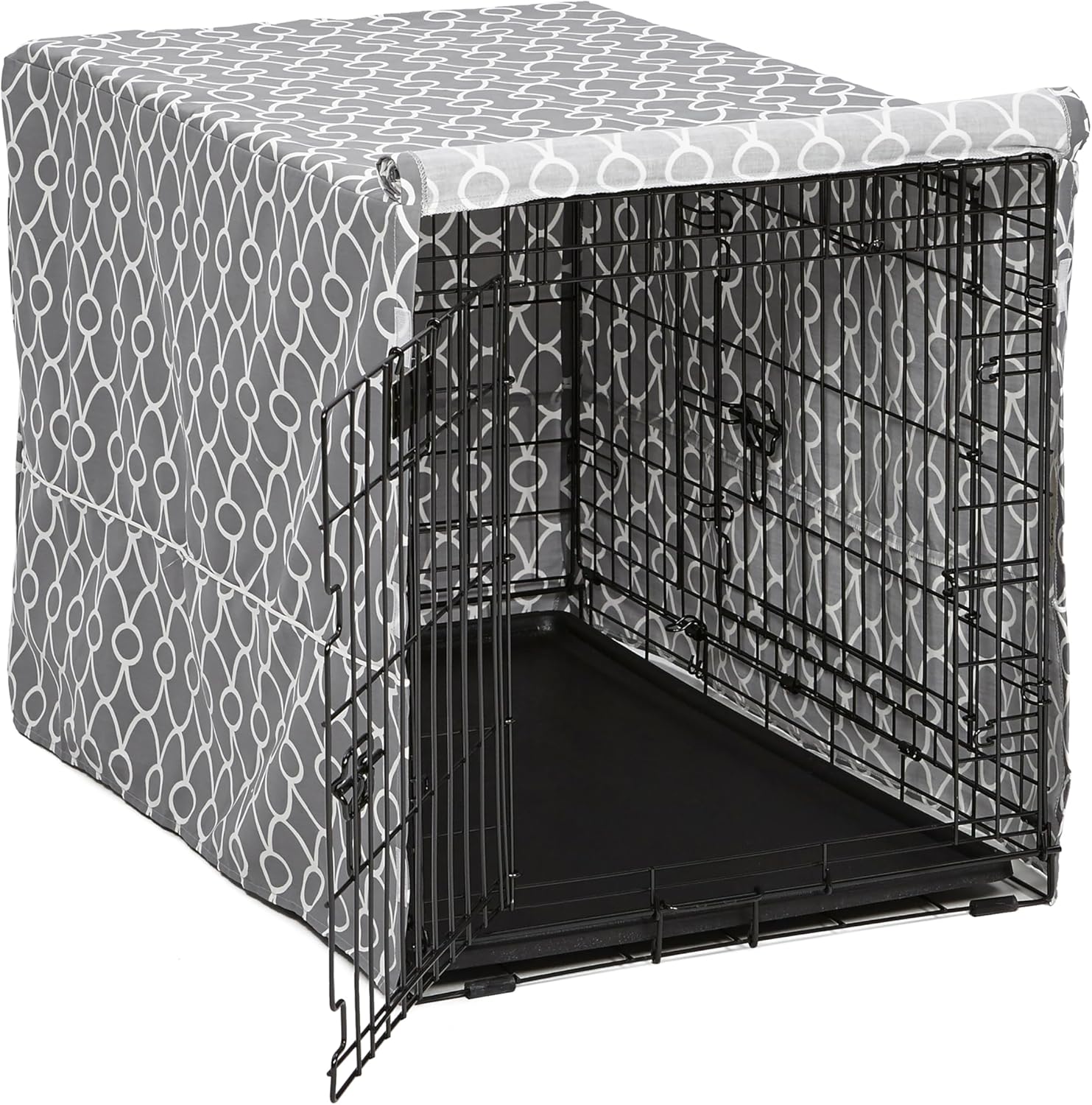 MidWest Homes for Pets Dog Crate Cover with Teflon Fabric Protector