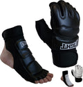Sparring Set MMA Gloves and Foot Protectors - Breathable Training Gear