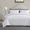 Maple&Stone Oversized King Quilt Set 128x120 - Lightweight All-Season