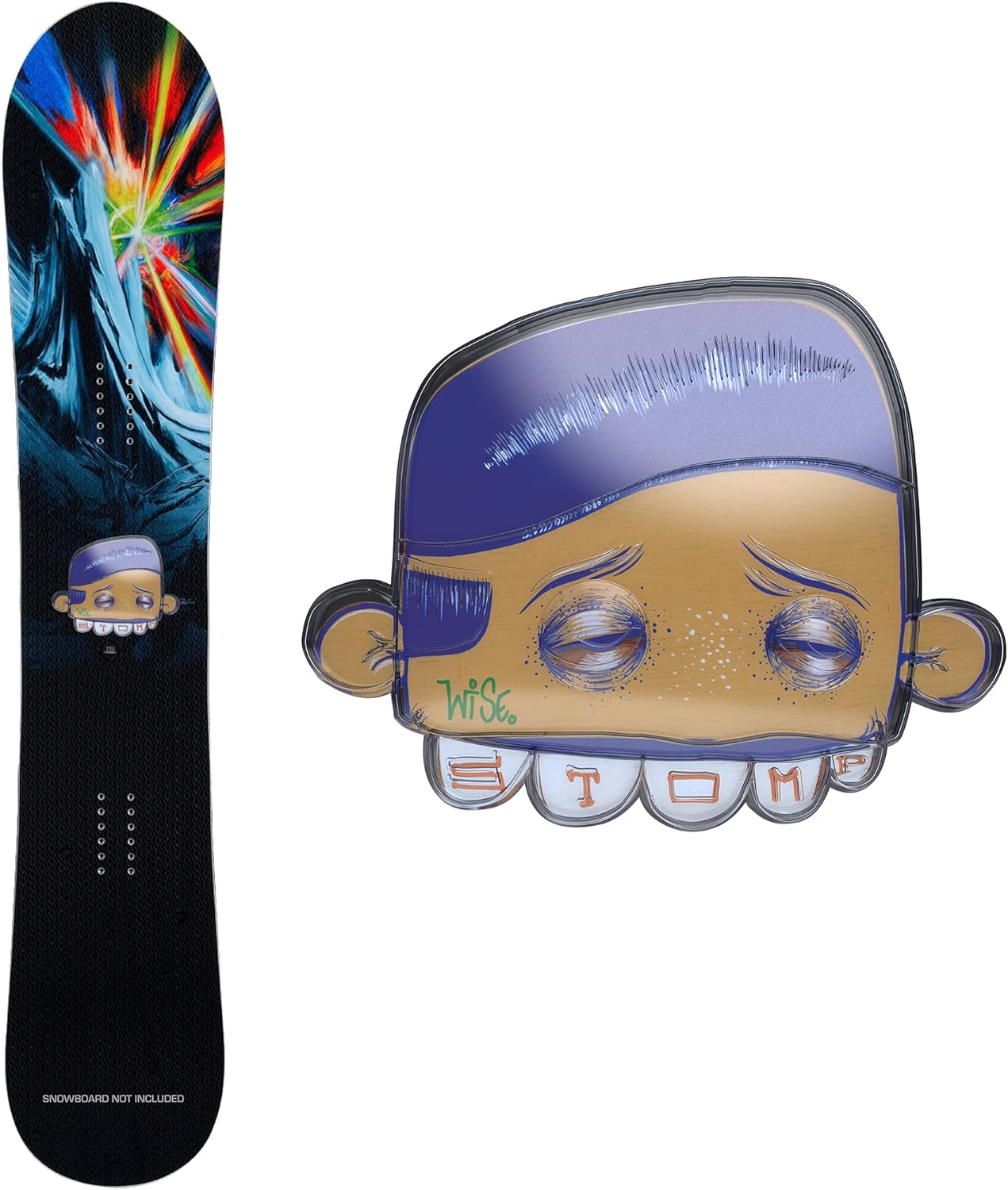 Stompgrip Snowboard Stomp Pad | Bump It Grip | Artist Collection