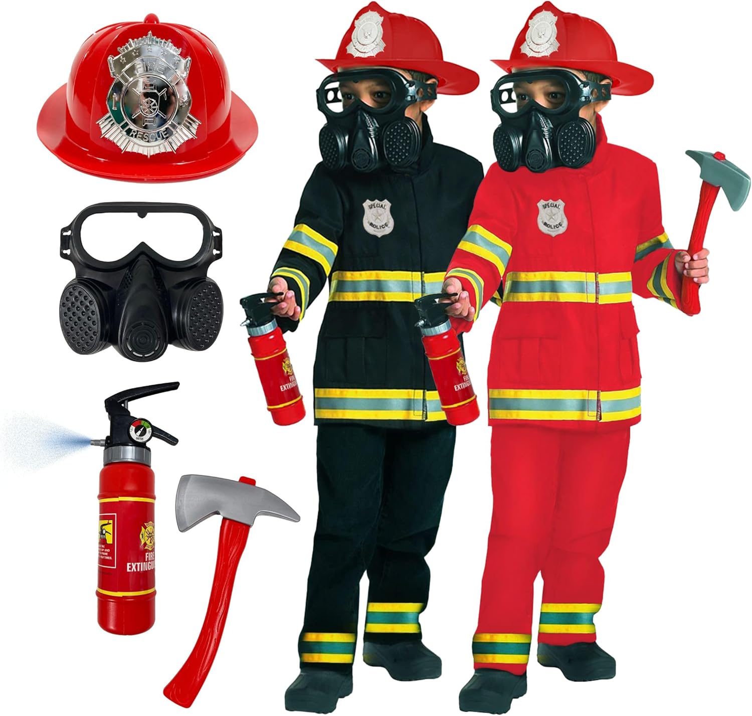 Morph Firefighter Costume for Kids - Perfect for Halloween Fun