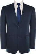 Men's Sport Coat Blazer Classic Fit 2 Button Stylish Stretch Suit