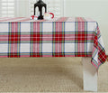 Solino Home Linen Plaid Tablecloth 60 x 108 in - Stewart Tartan