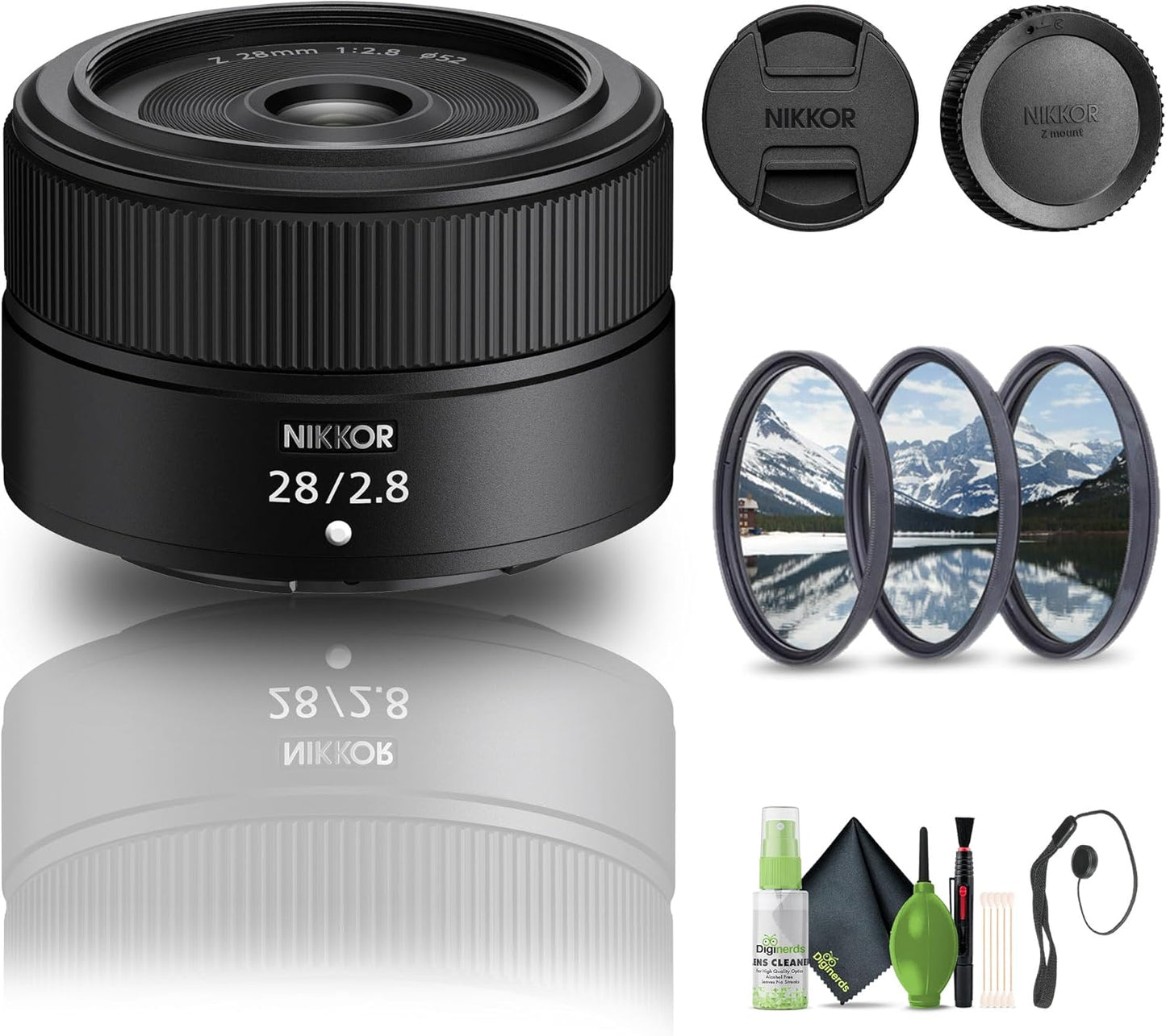 NIKKOR Z 28mm f/2.8 Lens for Nikon Z Cameras with Filter Kit